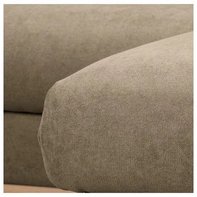 Svetlohnedá rohová pohovka (pravý roh) Beata - Ropez