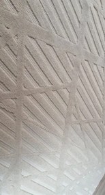 HU Béžový moderný koberec TWIST BEIGE 20294A Rozmer: 60x100 cm