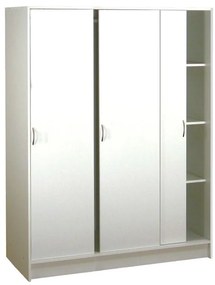 IDEA nábytok Skriňa s posuvnými dverami 3323 biela