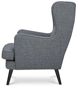 Autronic BONTEC Kreslo ušiak, krémová látka, AK-A1318 CRM2 Farba: Krémová