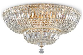 Maytoni DIA100-CL-16-G - Stropné svietidlo BASFOR 16xE14/60W/230V zlatá