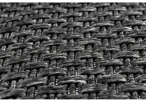 Kusový koberec Decra čierny atyp 80x200cm