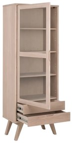 Vitrína v dekore duba 72x190 cm A-Line - Actona