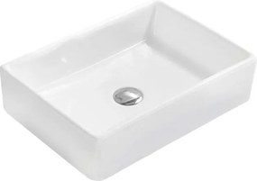Mexen Dina umývadlo na dosku 47 x 33 cm, biele - 21454700