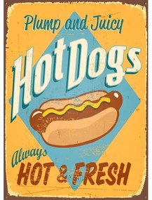Ceduľa Hot Dogs