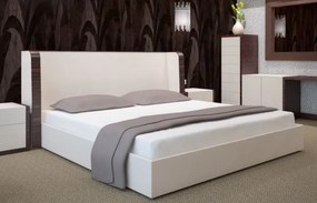 Biele bavlnené prestieradlá na postele Šírka: 90 cm | Dĺžka: 200 cm