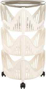 BAMA Regál Cucinotto 3 Barva: Světle hnědá