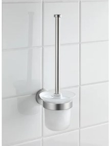 WENKO 19614100 - WC kefa BOSIO MATT 10x14 cm nerezová/strieborná/saténová