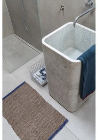 Hnedý jutový koberec 50x80 cm Notes – Mette Ditmer Denmark