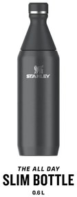 Čierna antikoro fľaša 600 ml All Day Slim – Stanley