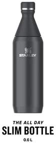 Čierna antikoro fľaša 600 ml All Day Slim – Stanley