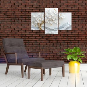 Obraz – 3D elegantný strom života (90x60 cm)