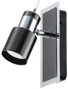 Eglo 30832 - LED bodové svietidlo DAVIDA 1 1xGU10/5W/230V čierna