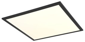 Čierne LED stropné svietidlo 44.5x44.5 cm Beta – Trio
