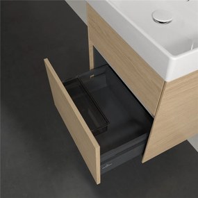 VILLEROY &amp; BOCH Collaro závesná skrinka pod umývadlo, 2 zásuvky, 510 x 414 x 546 mm, Nordic Oak, C00700VJ