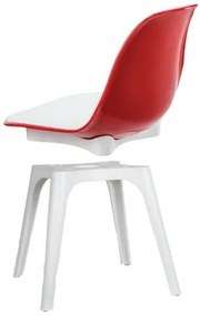 Sada jedálenských stoličiek Eos White, 2 ks