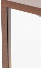 Priemyselné stojace vonkajšie svietidlo hrdzavohnedá 40 cm IP44 - Charlois