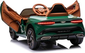 Bentley Bacalar auto na batérie pre deti, zelené + diaľkové ovládanie