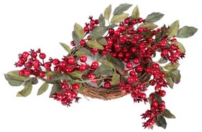 Veniec RUBY HAWTHORN červený 708978