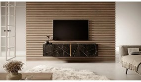 TV skrinka/stolík Bakira 140  (čierny mramor). Vlastná spoľahlivá doprava až k Vám domov. 1098784