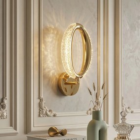 Toolight Rea, NÁSTENNÉ LED SVIETIDLO G174-W GOLD, OSW-07818
