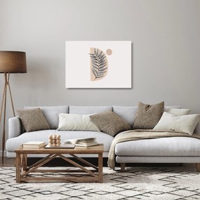 Sklenený obraz - Ilustrovaný list N⁰1 (70x50 cm)
