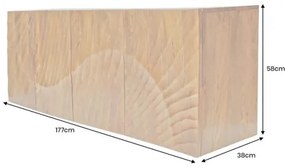 Komoda 46647 Scorpion 177cm Drevo Mango hnedá - Komfort-nábytok