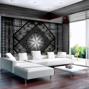 Artgeist Fototapeta - Black mosaic Veľkosť: 100x70, Verzia: Standard