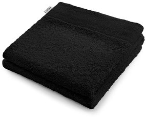 Bavlnený uterák AmeliaHome AMARI čierny