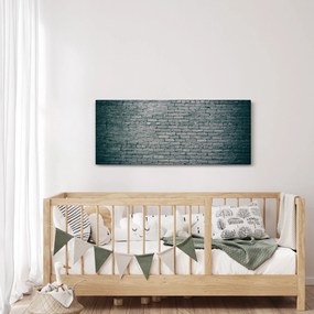 Obraz tehlovej steny (120x50 cm)