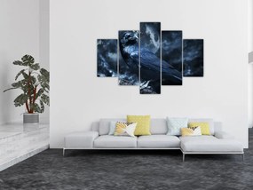 Obraz - Havran (150x105 cm)