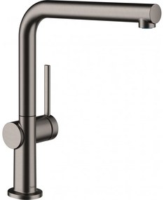 HANSGROHE Talis M54 páková drezová batéria, 1jet, výška výtoku 265 mm, kartáčovaný čierny chróm, 72840340