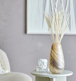 Bloomingville Sklenená váza Algar Brown