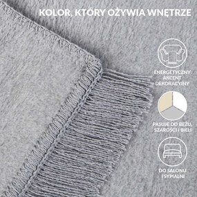 BAVLNENÁ DEKA BAT 200X220 CM SVETLOSIVÁ