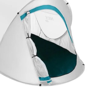 Samorozkladací plážový stan NILS Camp NC3743 - sivý