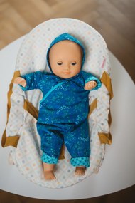 Baby Pomea - štýlové oblečko na bábiky Petit Pan - Mikado