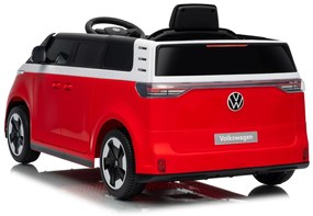 Detské elektrické auto Volkswagen ID BUZZ červené