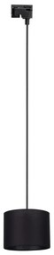 Luster na lanku do lištového systému TRACER 1xE27/15W/230V pr. 20 cm čierna