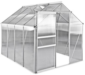 Záhradný skleník, 2530 x 1920 x 1940 mm | BASIC 6