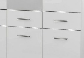 Šatníková skriňa Celle AN925-2128, biela