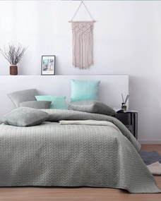 Zamatový prehoz Silky Touch 220x240cm grey