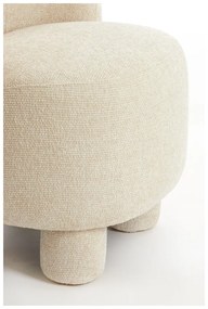 Krémové kreslo Kamova – Light &amp; Living