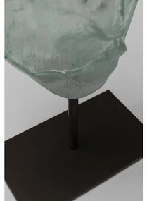 Masque dekorácia čierna/transparentná