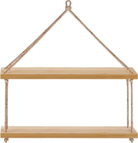 Tutumi Tutumi, nástenná polička 50x15 cm 322121, borovicové drevo, HOM-06808