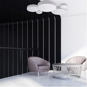 Stropné svietidlo so senzorom CLEO 3xE27/24W/230V pr. 40 cm biele