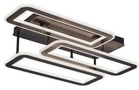 LED Stmievateľný prisadený luster LED/90W/230V 3000-6500K + diaľkové ovládanie