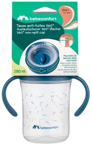Hrnček trénovací 360 ° 280ml 6m + Blue
