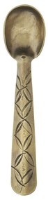 MADAM STOLTZ Mosadzná lyžička Antique Brass