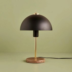 Stolní lampa Breaky černá/zlatá