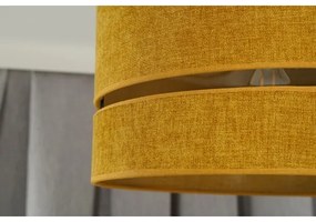 Duolla - Luster na lanku DOUBLE 1xE27/15W/230V pr. 40 cm oranžová